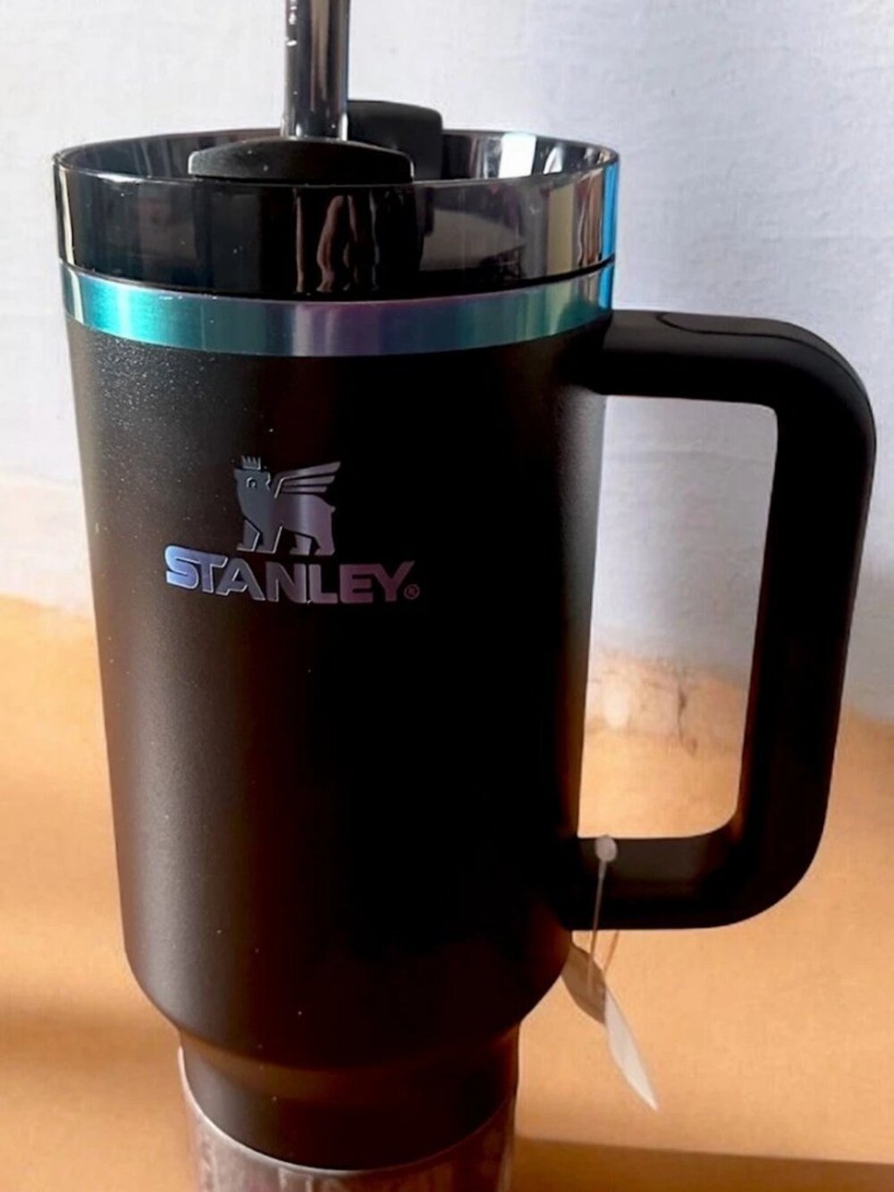 "Rare Stanley 40oz Black Chroma The Flowstate Quencher H2.0 Tumbler NI "